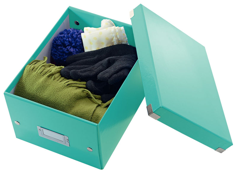 Cutie Depozitare Mică Turcoaz Click&Store 216x160x282mm - Leitz