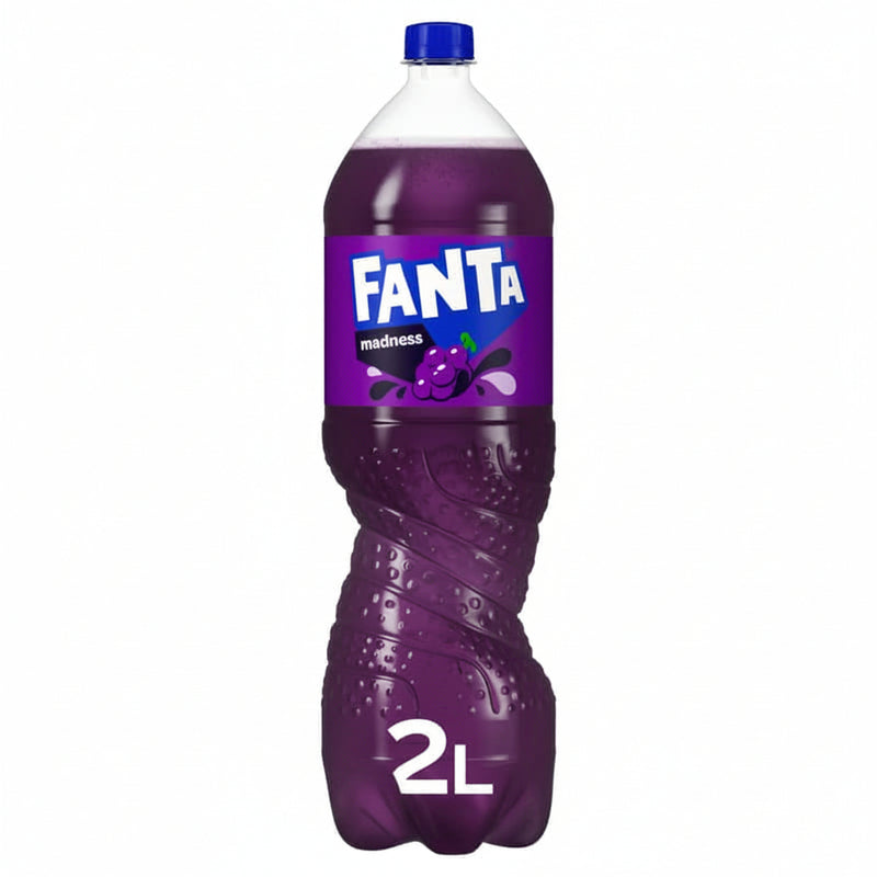 Bax Fanta Madness struguri roșii 6 x 2 L