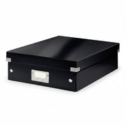 Cutie Organizer Medie Neagră Click&Store 281x100x370mm - Leitz