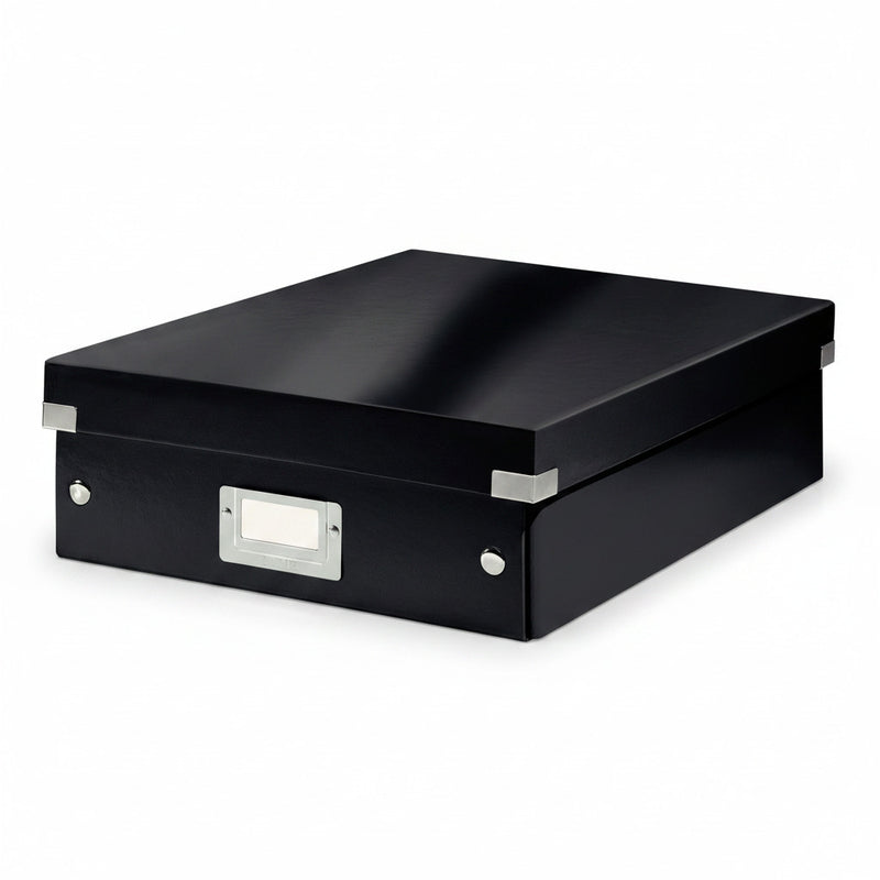 Cutie Organizer Medie Neagră Click&Store 281x100x370mm - Leitz