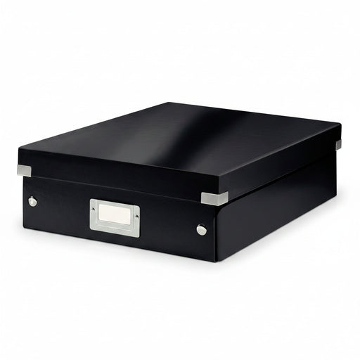 Cutie Organizer Medie Neagră Click&Store 281x100x370mm - Leitz