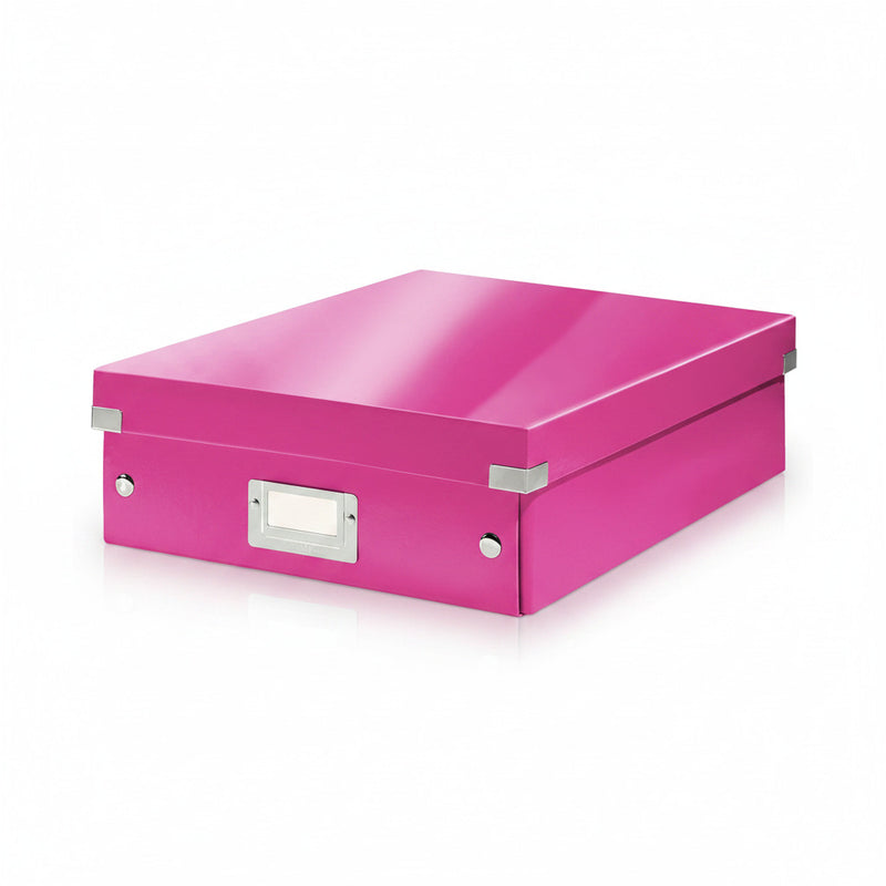 Cutie Organizer Medie Roz Click&Store 281x100x370mm - Leitz