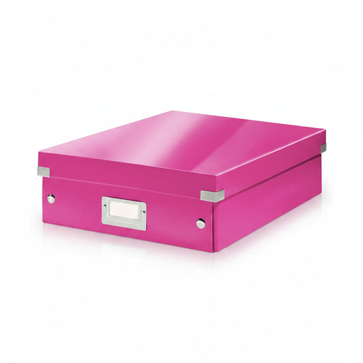 Cutie Organizer Medie Roz Click&Store 281x100x370mm - Leitz