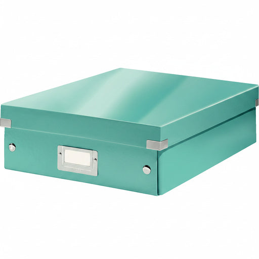 Cutie Organizer Medie Turcoaz Click&Store 281x100x370mm - Leitz