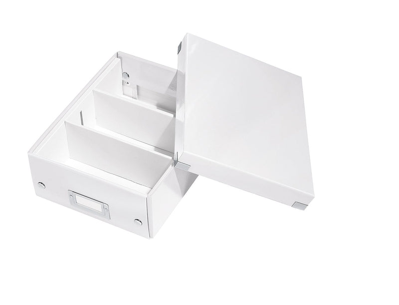 Cutie Organizer Mică Albă Click&Store 220x100x282mm - Leitz