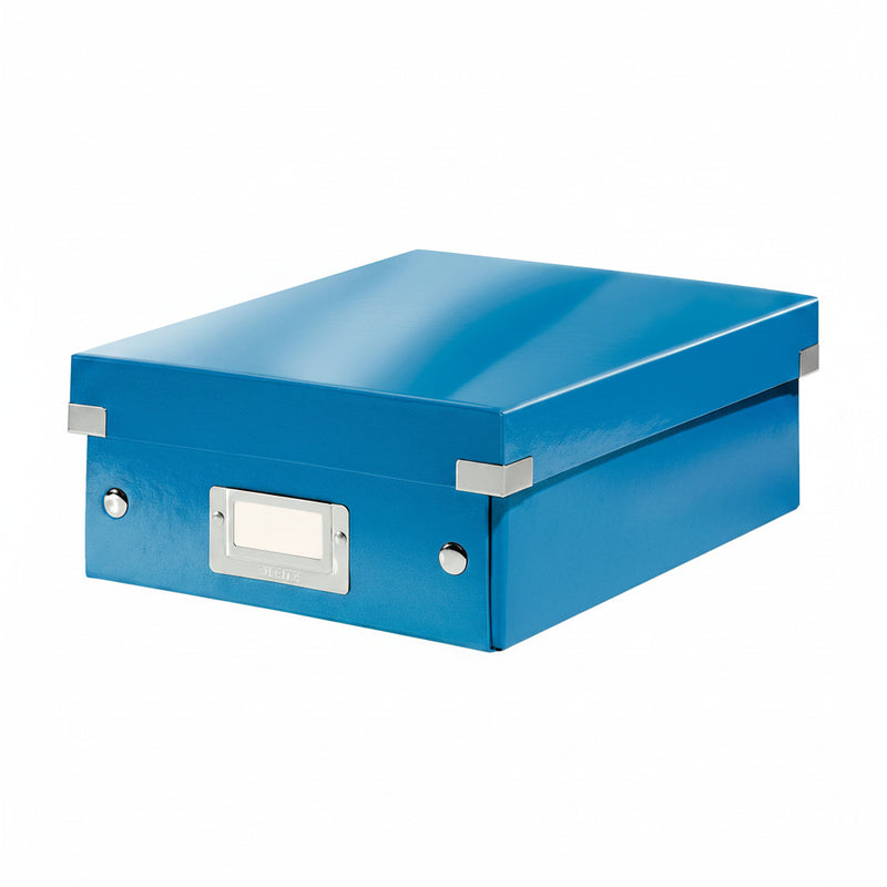 Cutie Organizer Mică Albastră Click&Store 220x100x282mm - Leitz