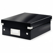 Cutie Organizer Mică Neagră Click&Store 220x100x282mm - Leitz
