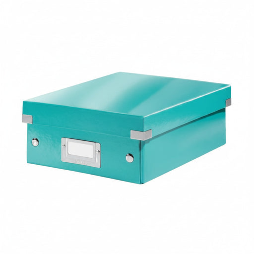 Cutie Organizer Mică Turcoaz Click&Store 220x100x282mm - Leitz