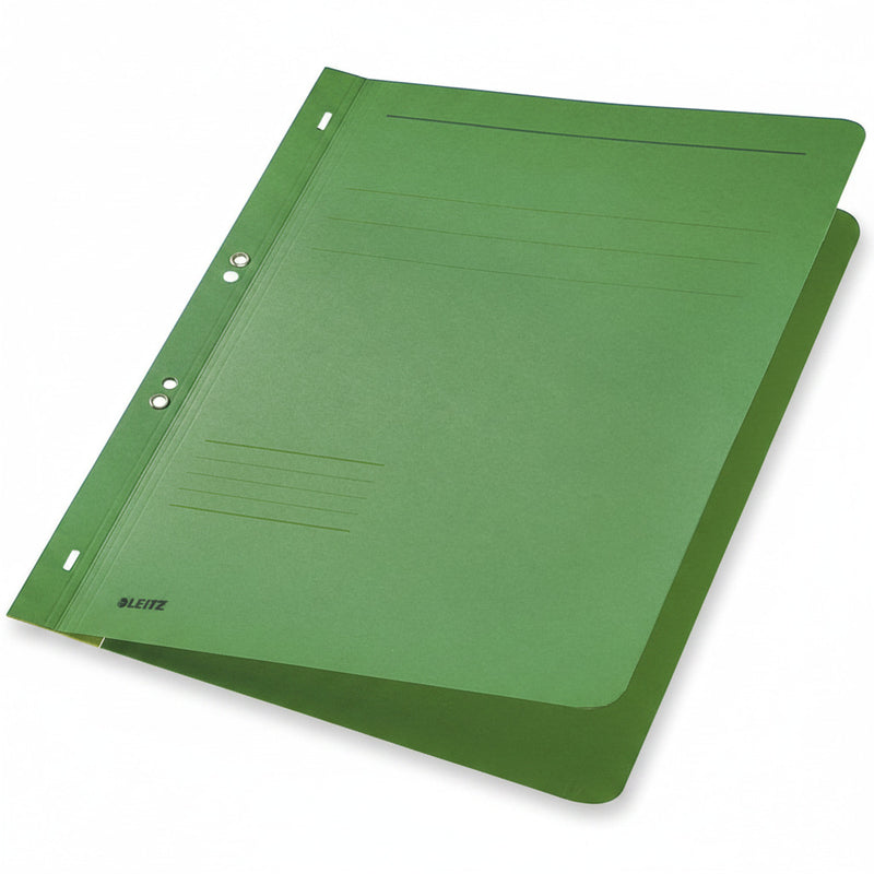 Dosar Carton Capse 1/1 Verde Leitz pentru organizarea și arhivarea documentelor