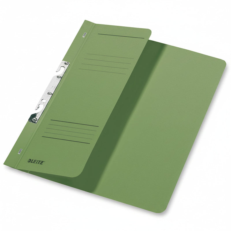 Dosar Carton Încopciat 1/2 Verde Leitz pentru organizarea și arhivarea documentelor