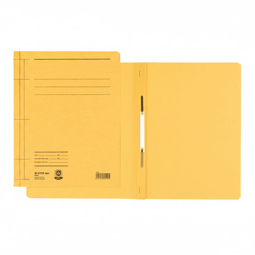 Dosar Carton Șină Galben Leitz pentru organizarea și arhivarea documentelor