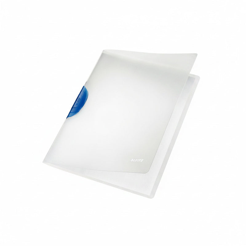 Dosar plastic cu clip alb LEITZ format A4