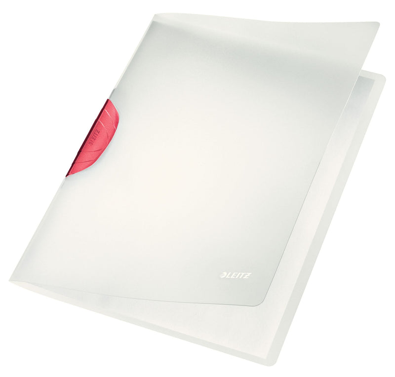 Dosar Plastic cu Clip Roșu Magic Leitz