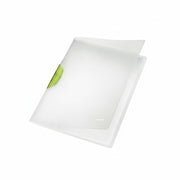 Dosar plastic cu clip verde LEITZ format A4