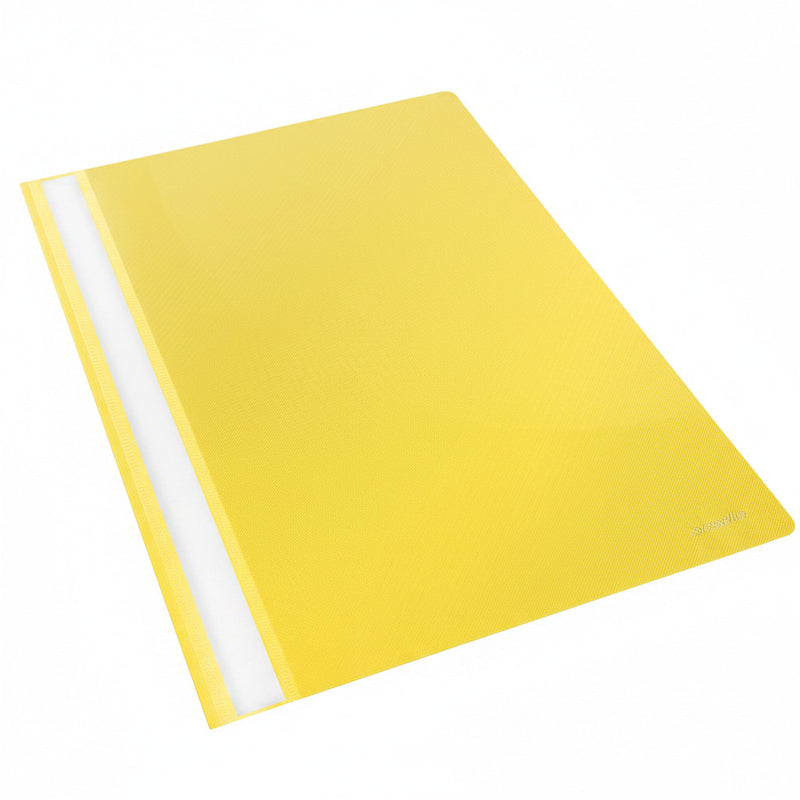 Dosar plastic cu șină alb set 25 buc ESSELTE format A4
