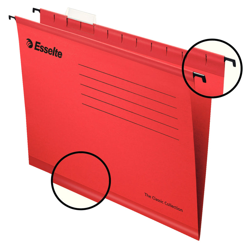 Dosar Suspendabil Roșu Standard Pendaflex marca Esselte