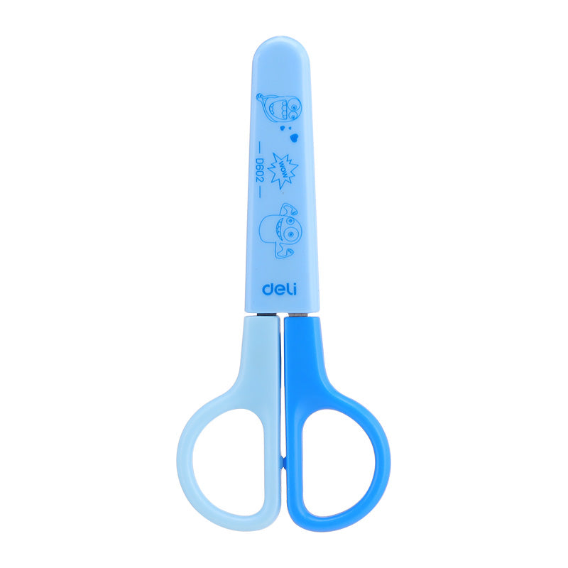 Foarfecă Școlară 12 cm cu Protecție Deli