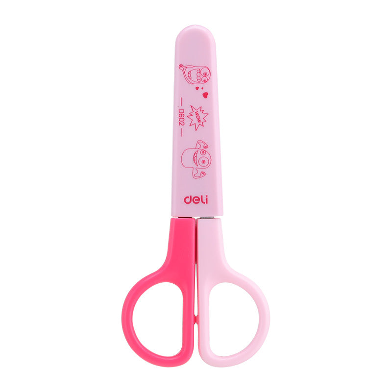 Foarfecă Școlară 12 cm cu Protecție Deli