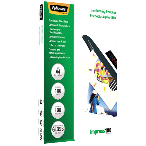 Folie Laminare A4 100 microni 100 buc Fellowes