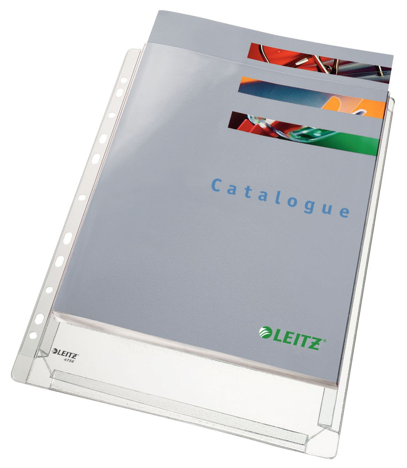 Folii Protecție A4 Jumbo cu Burduf 20 mm, 10/set - Leitz
