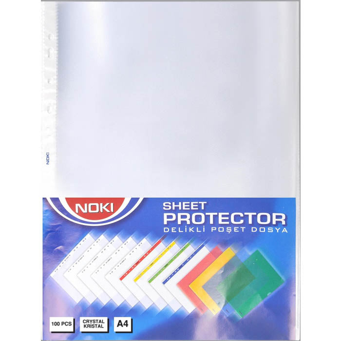 Folii Protecție A4 Cristal, 45 Microni, 100/set Noki
