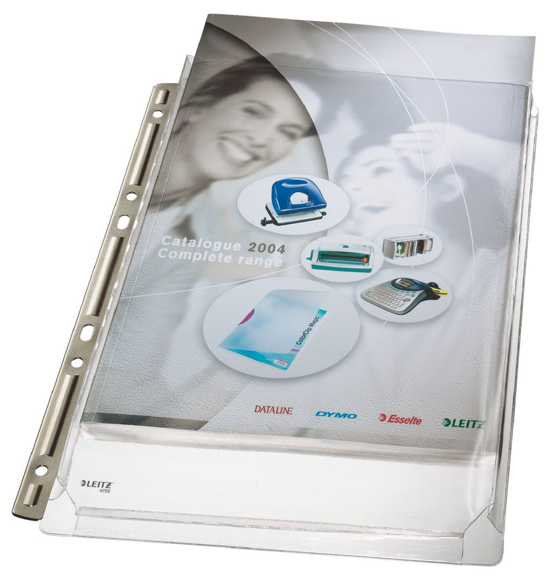 Folii Protecție A4 Jumbo cu Ranforsare Metal, 3/set - Leitz