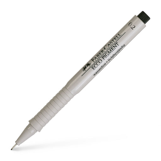 Liner Ecco Pigment 0,2 mm Negru Faber-Castell