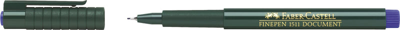 Liner Finepen 1511 0,4 mm Albastru Faber-Castell