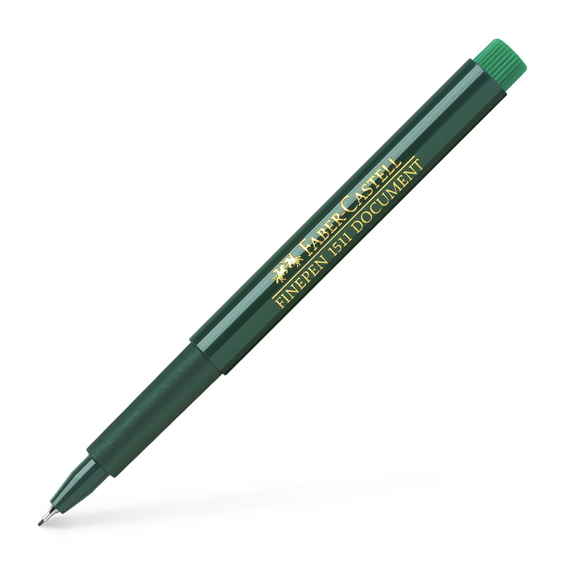 Liner Finepen 1511 0,4 mm Verde Faber-Castell