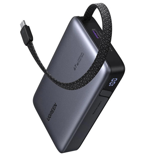 Baterie Externă PB550 20000mAh 67W Display Gri Ugreen