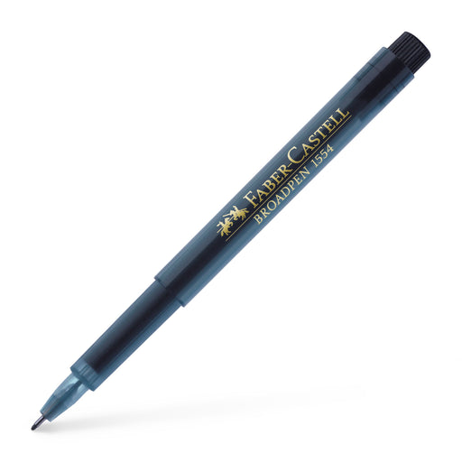Liner Broadpen 1554 0,8 mm Negru Faber-Castell