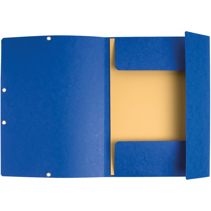 Mapă Carton cu Elastic 400g Albastră - Exacompta