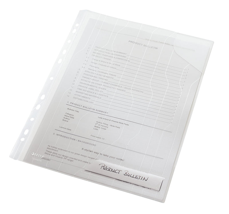 Mapă Plastic 40 Coli Transparentă Combifile 5/Set - Leitz