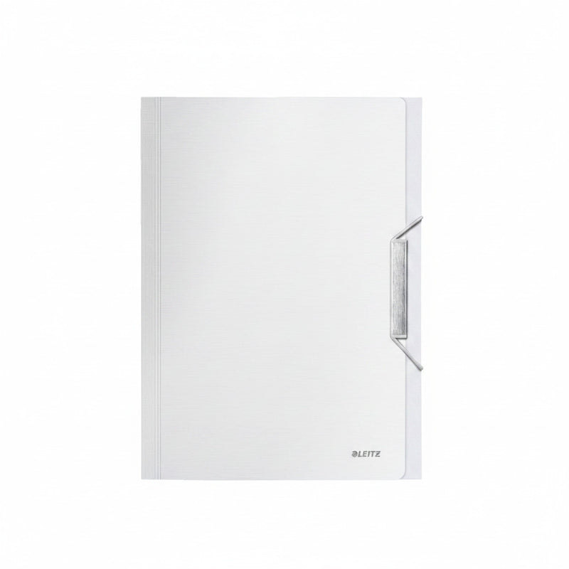 Mapă Plastic Proiect Alb Arctic 6 Compartimente Style Leitz