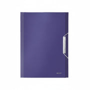Mapă Plastic Proiect Albastru-Violet 6 Compartimente Style Leitz