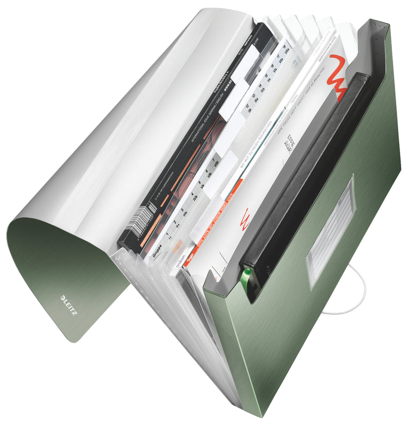 Mapă plastic 6 compartimente fistic tip proiect Style - Leitz