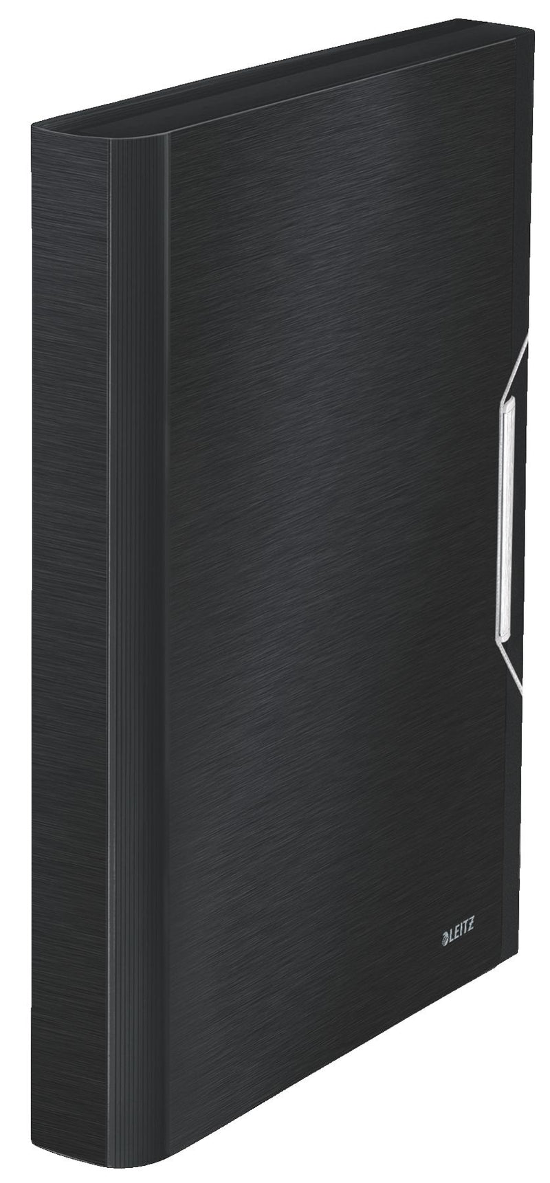 Mapă plastic 6 compartimente negru satin tip proiect Style - Leitz