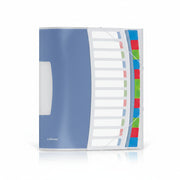 Mapă plastic cu elastic 12 compartimente Vivida marca Esselte, mapă din plastic pentru documente
