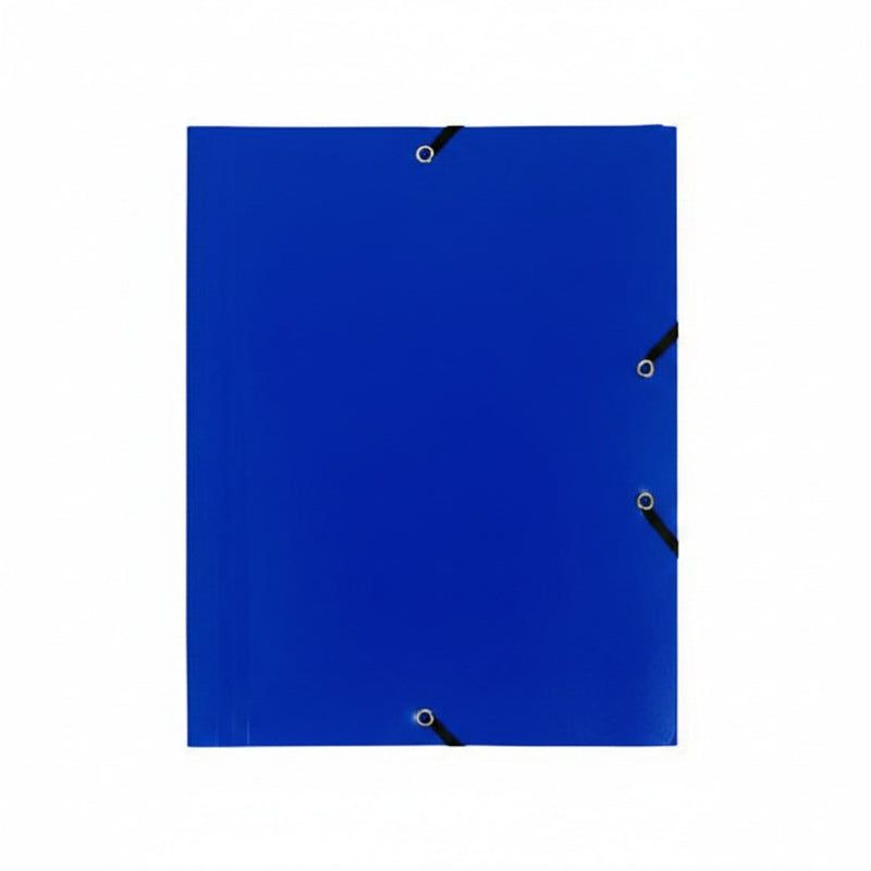 Mapă plastic cu elastic A4 albastru marca Exacompta, mapă din plastic pentru documente