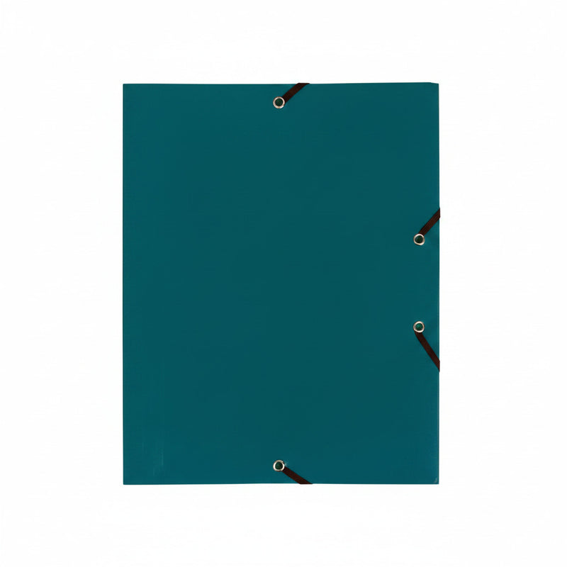 Mapă plastic cu elastic A4 verde marca Exacompta, mapă din plastic pentru documente