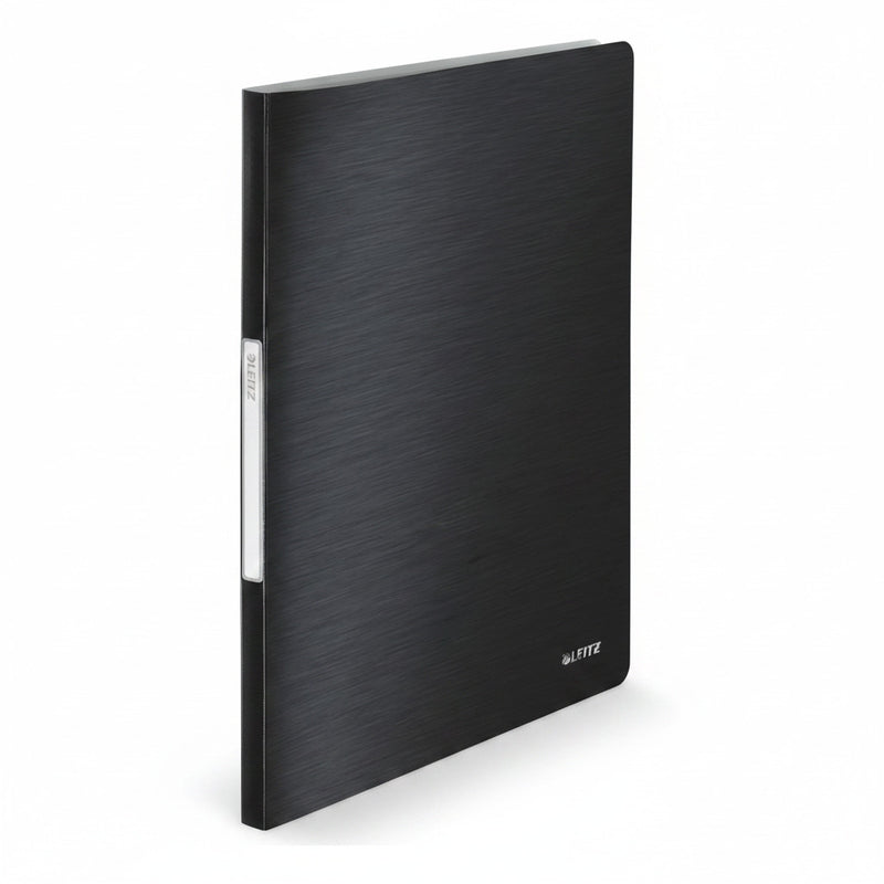 Mapă prezentare 40 folii negru satin Style Leitz