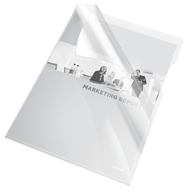 Mapă protecție A4 cristal tip L transparentă 150 microni - Esselte