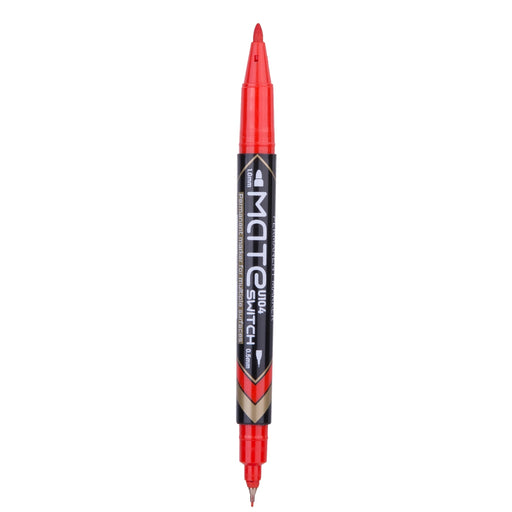 Marker CD cu 2 Capete 0,5/1 mm Roșu Deli