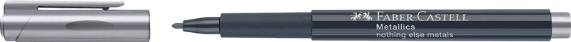 Marker Metallics Argintiu 1,5 mm Faber-Castell