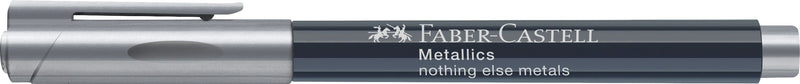 Marker Metallics Argintiu 1,5 mm Faber-Castell