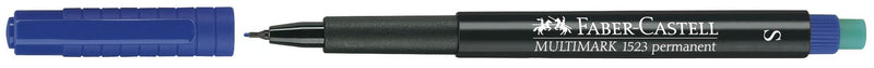 Marker Permanent Multimark S 0,4 mm Albastru Faber-Castell