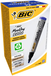 Marker Permanent 2000 Vârf Rotund 2,5 mm Albastru BIC