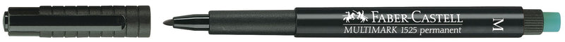 Marker Permanent Multimark M 1,0 mm Negru Faber-Castell