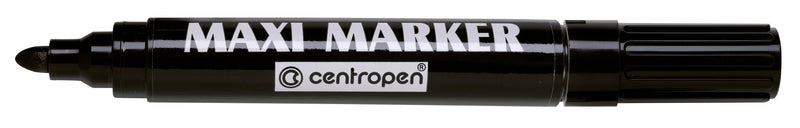 Marker Permanent Maxi 8936 Vârf Rotund 2-4 mm Negru Centropen