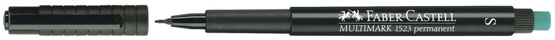 Marker Permanent Multimark S 0,4 mm Negru Faber-Castell